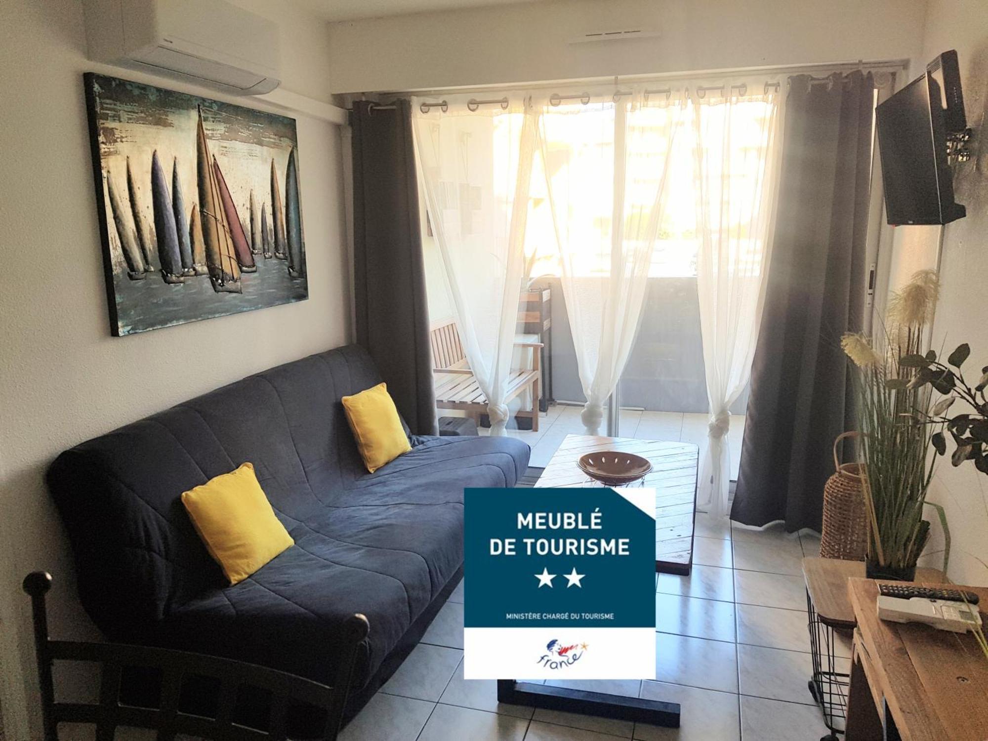 Le Venizio - Classe 2 Etoiles - T2 Climatise, Avec Terrasse, Parking, Pret De Velos, 10 Minutes A Pied Gare Et Centre Ville 세테 외부 사진