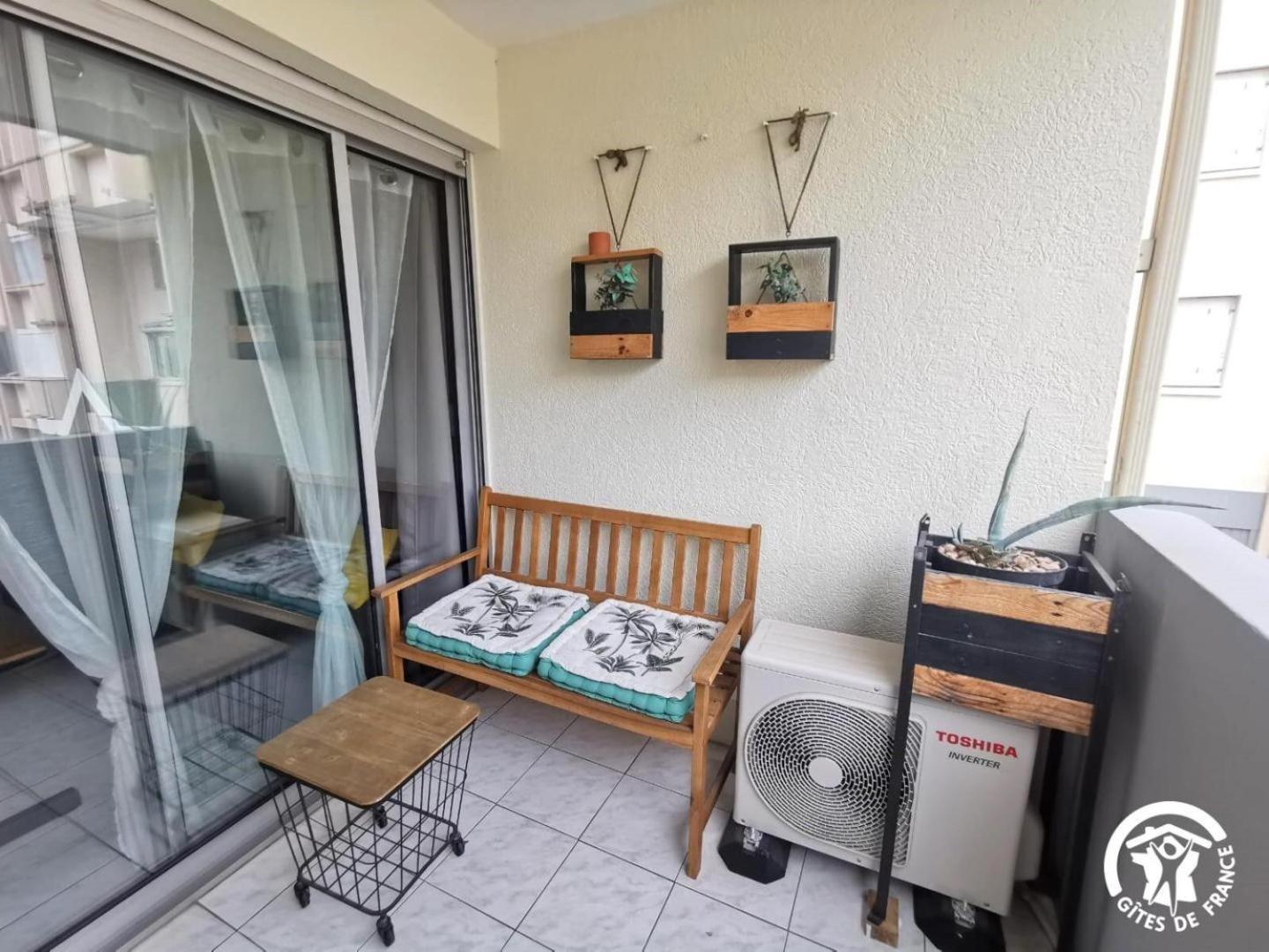 Le Venizio - Classe 2 Etoiles - T2 Climatise, Avec Terrasse, Parking, Pret De Velos, 10 Minutes A Pied Gare Et Centre Ville 세테 외부 사진